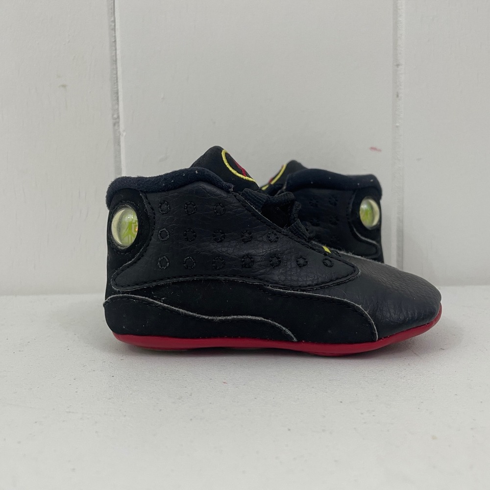 Air Jordan Retro XIII 13 Playoffs 2011 414582-002 Toddler Soft Bottom 3C No Box